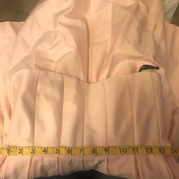 Calvin Klein Pink Strapless Party Dress - Picture 9 of 10